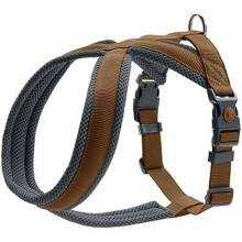 London Comfort Dog Harness - HUNTER - Size 52-62 cm - Black - Medium - Outdoor