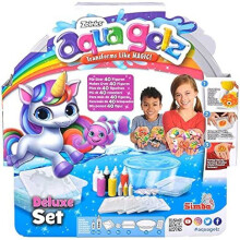 Kit di bricolage creativo - SIMBA - Aqua Gelz Deluxe - 9 gel colorati - 6 stampi - 6 additivi d'acqua