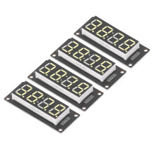 4-stellige TM1637 Gelb 0,56 Zoll LED-Uhr MRA041E