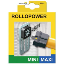 Supporto murale - Schellenberg - 20304 - Adatto per persiane Mini e Maxi - Riduzione del rumore - Installazione facile