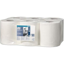 Handdoekpapier - TORK - Wit - 120 m - Voor volwassenen - Hoge absorptie