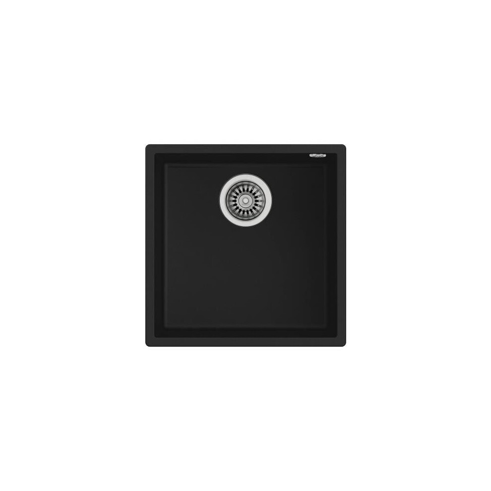 Teka Black Sink - Square - 40X40 Cm - Tegranite - 1 Undermount Bowl