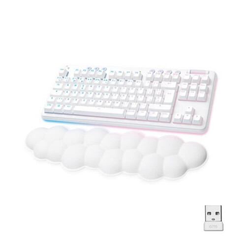 Logitech Clavier Mécanique - Logitech - G715 - QWERTY Espagnol - Rétro-éclairé RGB - Bluetooth USB