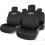 Housse di sedile nera set completo SPARCO 1