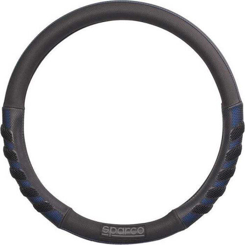 Coprivolante grip nero / blu SPARCO