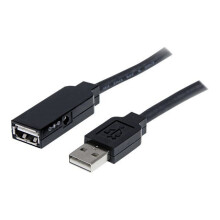 Rallonge de câble USB 2.0 actif - STARTECH - 35 m - Blindage - Noir