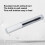 10pcs 3ml Clear Plastic Empty Mascara Tube with Rubber Inserts for Eye Makeup 10