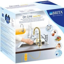 Kit voor aansluiting waterfilter + BRITA On Line Active Plus cartridge