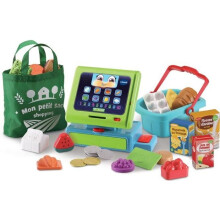 VTECH - 1,2,3 Imitate Me - Maxi Shopping Interaktive Kasse - Imitationsspielzeug für Kinder