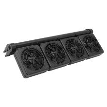 Ventilador de refrigeración para acuario de dos niveles, DC12V, ABS