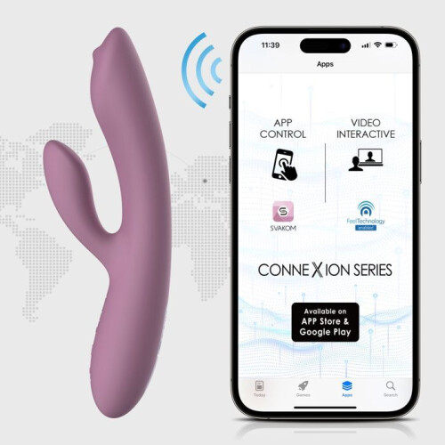 Svakom Trysta Neo Targeted Rolling G-Spot Rabbit Vibrator 1