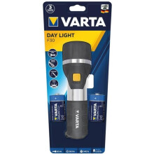 Torcia - VARTA - Luce di giorno - 2 pile D - LED - Impermeabile - Autonomia 140h