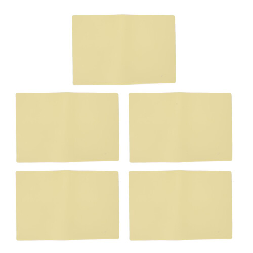 5pcs Reusable Double-Sided Tattoo Practice Skin Thick & Long-Lasting 1