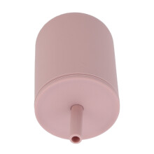 210ml Baby-Silikonbecher BPA-frei wiederverwendbar spritzwassergeschützt auslaufsicher rutschfester Griff Kinder-Silikon-Trainingsbecher mi