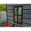 Birchtree (Pent 5X3FT) Plastic Garden Shed with Floor Lockable Wood Grain 4