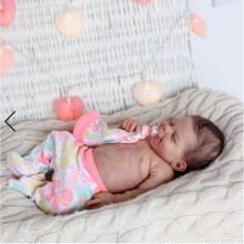 2024 Silicagel Washable Silicone Doll Soft Cute Doll Like A Real Baby Easy To Care