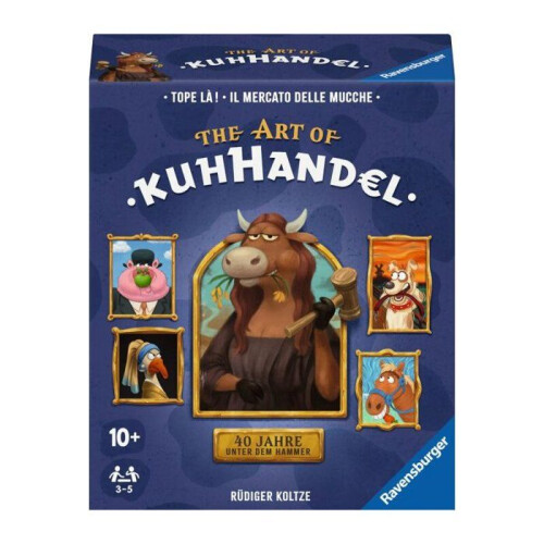 Board Game - Ravensburger Kuhhandel - 40th Anniversary Edition - From 3 years - Mixed