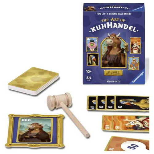 Board Game - Ravensburger Kuhhandel - 40th Anniversary Edition - From 3 years - Mixed 1