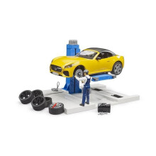 Bruder 62112 bworld Bilservicecenter och Bruder Roadster
