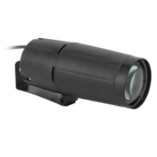 Luz LED de haz de 12 W, ABS, diámetro 6 cm, longitud 14,3 cm, blanca