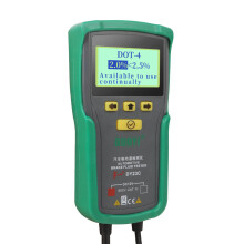 DY23C Car Brake Fluid Tester with Digital Display, Water Content Alarm, 3-Mode Detection, Green/Black