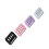 4er-Set Nagelbohrer-Halter Ständer Schwarz/Weiß Größe 3