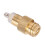 TR21-4 8 mm Messing Soda-Nachfüll-Adapter Außengewinde 4
