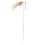 Tablero de trípode para camping de acero inoxidable, cadena de 116 cm 8