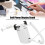 Security Alarm Display Stand with Charging, 95-120dB, 250mAh Battery 5
