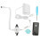 Security Alarm Display Stand with Charging, 95-120dB, 250mAh Battery 2