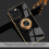 iPhone 13 Pro Max Ring-Ständer-Hülle Schwarz TPU 6