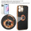 iPhone 13 Pro Max Ring-Ständer-Hülle Schwarz TPU 9