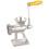 Household Kitchen Manual Meat Grinder Hand Crank 8