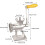 Household Kitchen Manual Meat Grinder Hand Crank 12