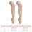 23-32mmHg Open Toe Thigh Compression Stockings, Nylon & Polyurethane 9