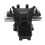 Getriebe Ober-/Unterabdeckung Diff 12428 Schwarz 50g 1
