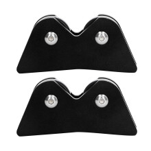 Medidor de rectitud de taco de billar aluminio puro probador de tacos de billar negro 60 cm