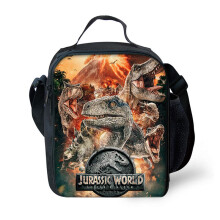 (Jurassic) World Lunch Jurassic Bag Dinosaur Thermal Insulated Cooler Bag Student Picnic