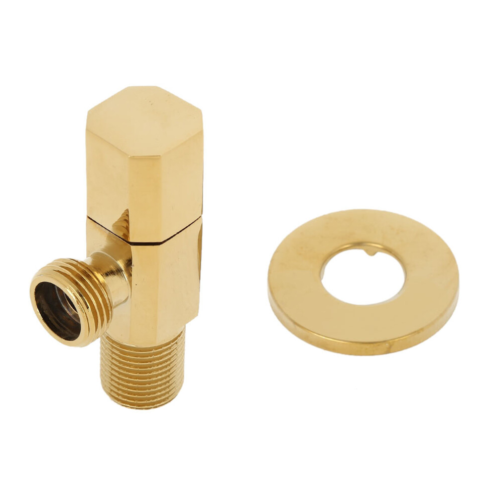 Brass Hot/Cold Water Shut Off Faucet Angle Valve 9387669535960