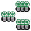 18Pcs Dustbin Sticker Sign Decal SelfAdhesive 7