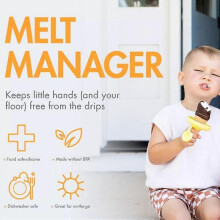 3 Pack Drip-Proof Popsicle Stick Holders, Mess-Free Holders for Kids, Washable Ice Cream Cone Holders