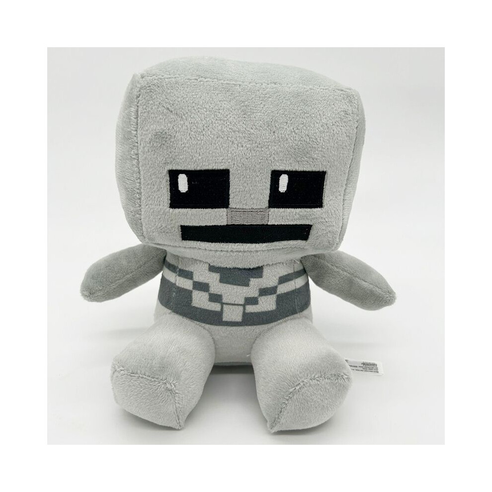 (Skeleton) Plush Creeper Minecraft Toy Enderdragon Animal Soft Stuffed Doll Gift Kids Xmas