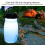 Blau 700ml Solar Wasserflasche Light 18x7.3cm 9