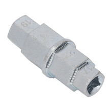 Herramienta de extracción del eje de la rueda delantera de motocicleta 17mm 19mm 22mm 24mm aleación de plata