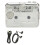 Reproductor de casete ABS Transparente 2AA 3.5mm Jack 2
