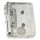 Reproductor de casete ABS Transparente 2AA 3.5mm Jack 12
