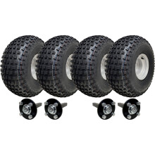 22x11.00-8 Twin Axle Knobby ATV Quad Trailer Kit Road Legal Capacidad de carga 620kgs