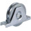 100mm Round groove wheel in 2-hole support bracket 1