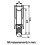 100mm Rundrillenrad in fester Halterung 3