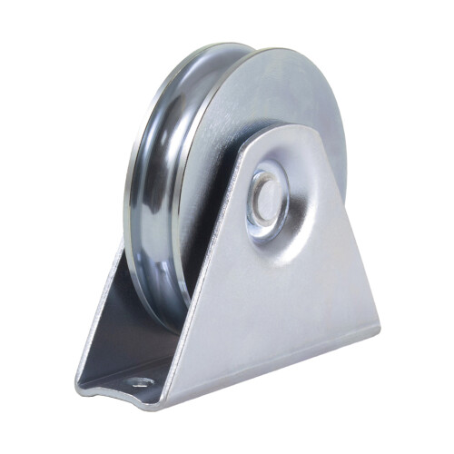 100mm Rundrillenrad in fester Halterung